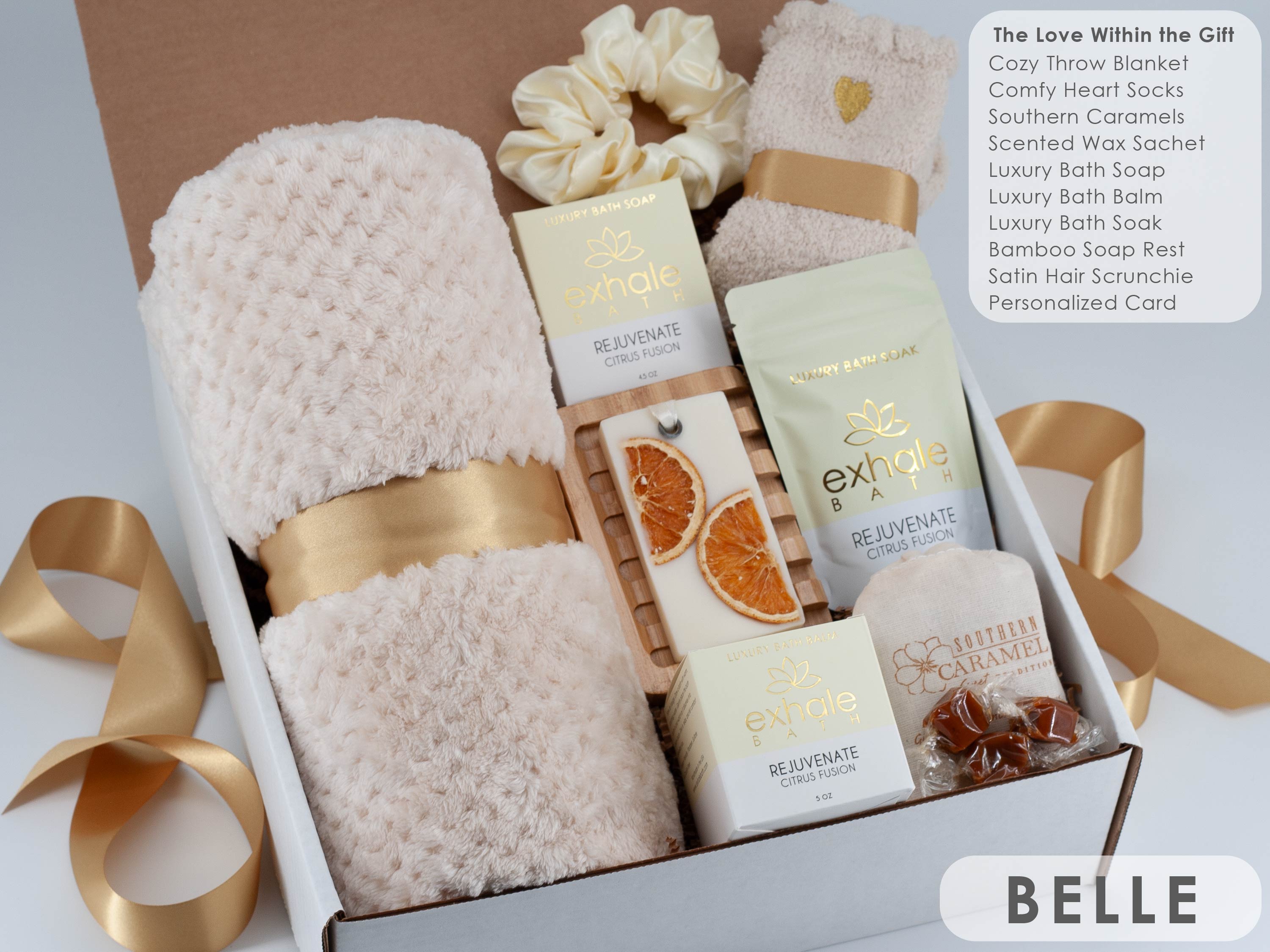 Cozy Self Care Gift Box for Women | Exhale Gift Boutique